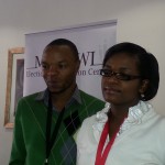 Geof Chirwa and Dumase Zgambo-Mapemba at the TOT